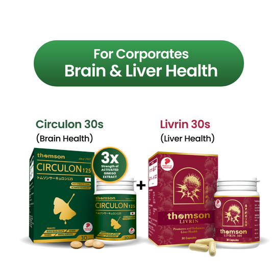 Circulon & Livrin Combo: Brain & Liver Health Thomson Health SG