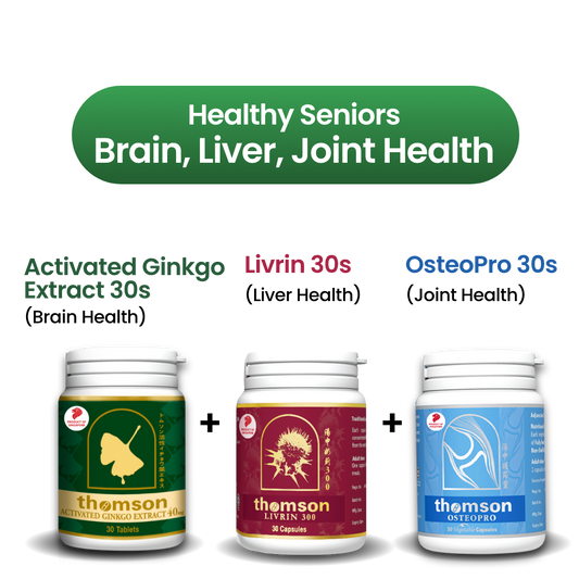 Thomson Trio Pack - Brain, Liver, Joint Health Thomson Health SG