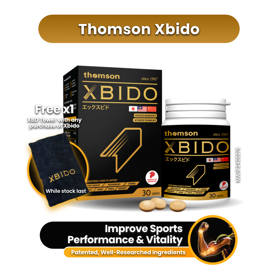 Thomson Xbido - Energy & Vitality Supplement Thomson