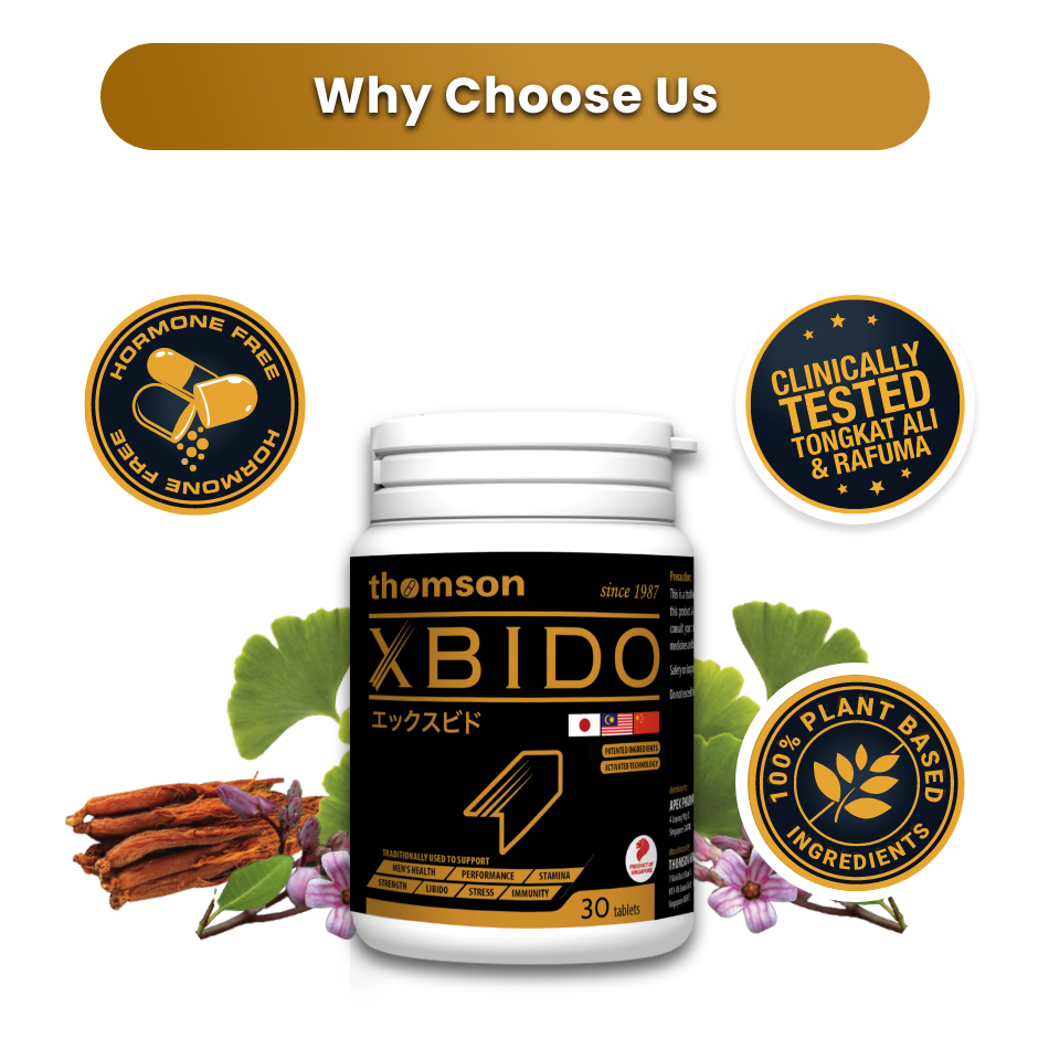 Thomson Xbido - Energy & Vitality Supplement Thomson