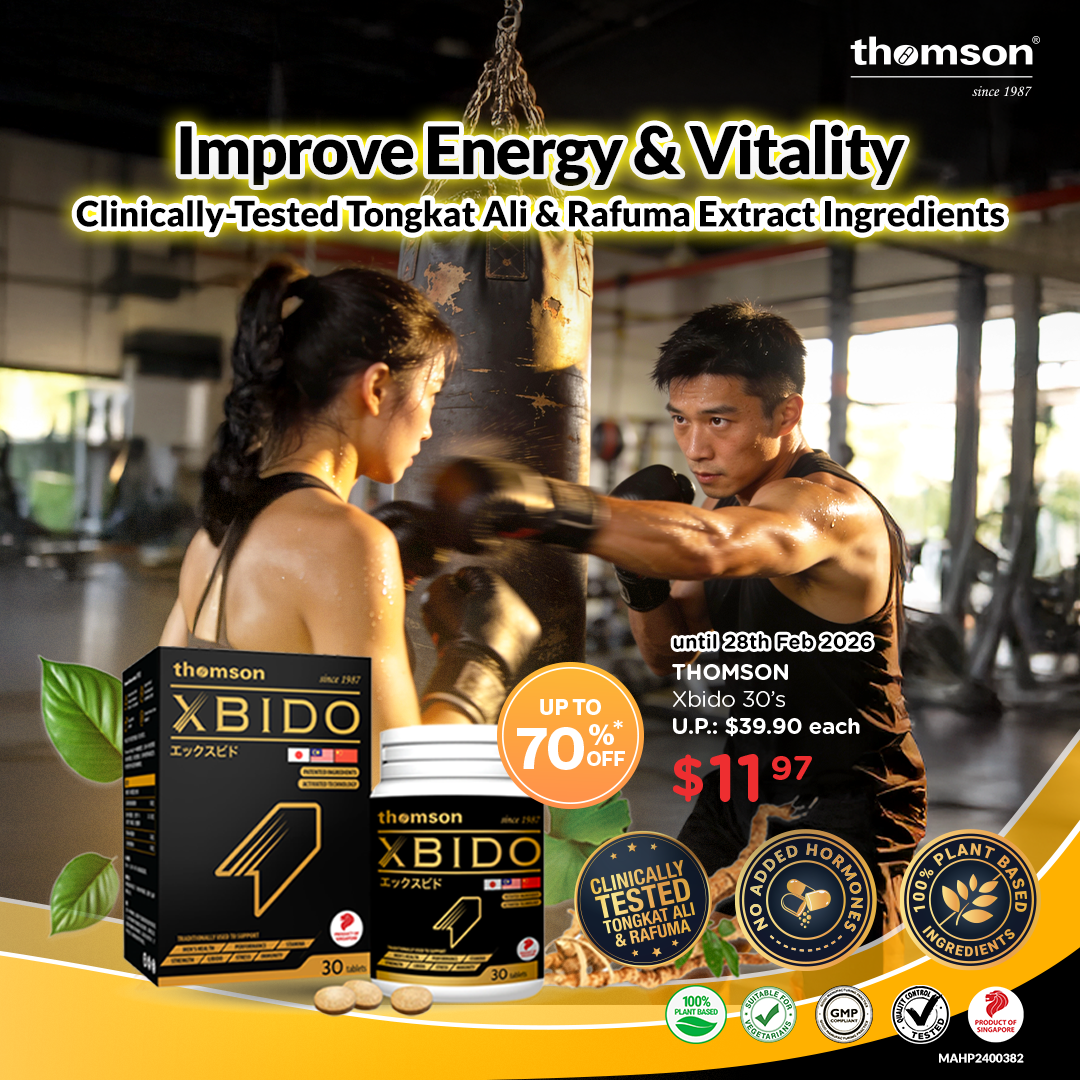 Thomson Xbido - Energy & Vitality Supplement Thomson